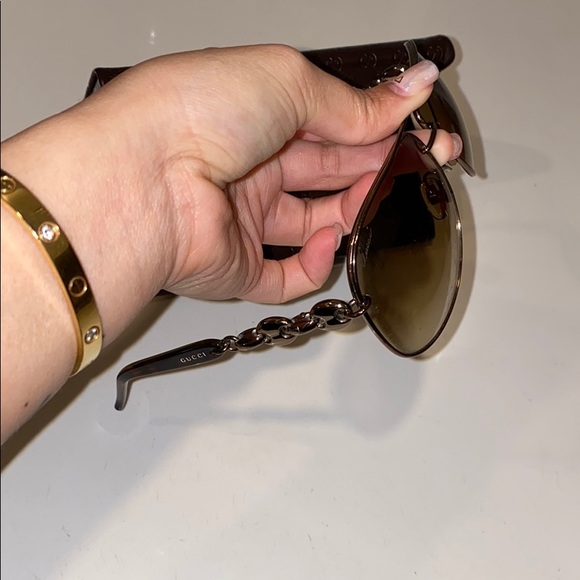 Authentic Gucci aviators - Picture 4 of 5